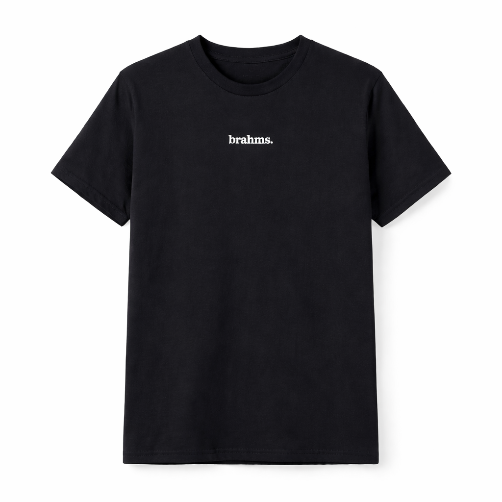 Camiseta Brahms Negra — Hombre