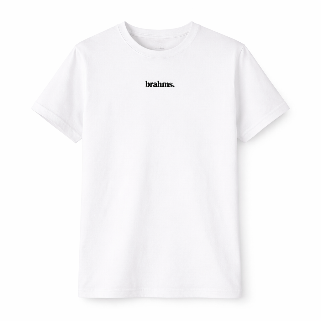 Camiseta Brahms Blanca — Hombre